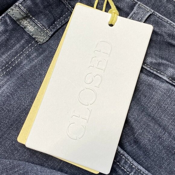 Closed Women’s Baker Skinny Jeans Size 29 Rain Gray Slight Distress - Picture 11 of 12